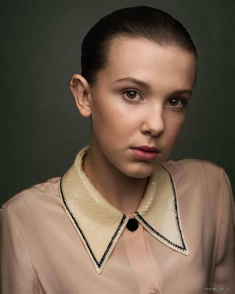 milly bobby brown boobs|Stranger Things’ Millie Bobby Brown ditches bra in teeny see。